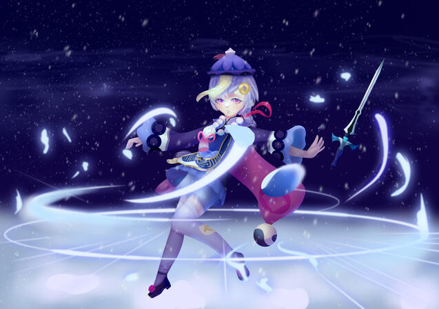 Qiqi from Genshin Impact