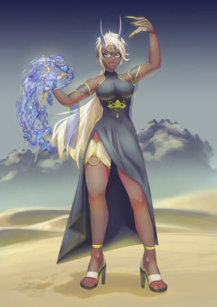 Desert Warrior Stella (OC)
